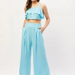 ANVI Be Yourself Women Shoulder Straps Top & Trousers-picture-49