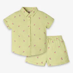 Ed-a-Mamma Girls Printed Pure Cotton Clothing Set-picture-20