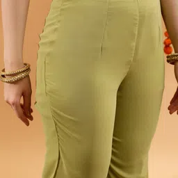 indo street Embellished Crop Top & Palazzos Co-Ord Set image 3