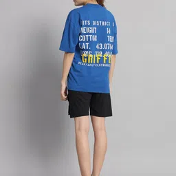 GRIFFEL Printed Pure Cotton T-shirt With Shorts image 3