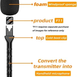 mobone Portable Handheld Wireless Microphone Holder Designed For Performance Vlogging Microphone image 4
