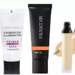 swenky COMBO OF 4 ITEMS- MATTE FIXER, FOUNDATION, PRIMER AND LIQUID CONCEALER-picture-36