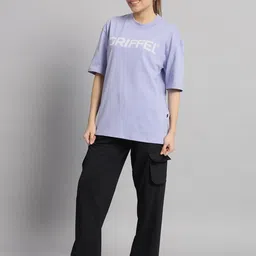 GRIFFEL Printed Pure Cotton T-shirt With Trousers image 4