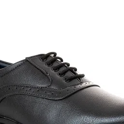 Khadims Men Black Oxfords Formal Shoe image 5