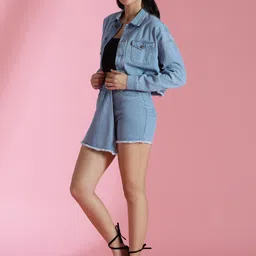 Belliskey Top, Jacket & Shorts Co-Ords image 2