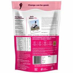 Yogabar Wholegrain Breakfast Muesli,  0.400 kg  Fruits Nuts and Seeds  image 3