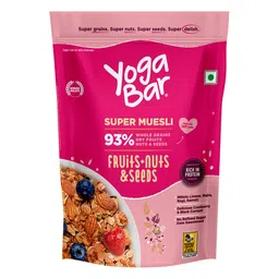 Yogabar Wholegrain Breakfast Muesli,  0.700 kg  Fruits Nuts and Seeds -image-7