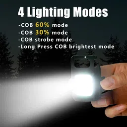 Point Zero Camping Light,Emergency Flash Light,With Bottle Opener, Magnetic Base 5 hrs Flash image 5