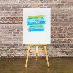 eduway 8X10 Inch Canvas Board, 100% Cotton Medium Grain Primed Canvas Board (Set of 20) image 4
