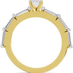 Sparkles Lab Grown Diamond 14kt Yellow Gold ring image 3