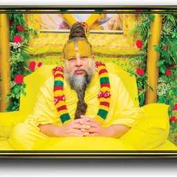 rbprinters Bhakti Shri Premanand Ji Maharaj Poster | Water Resistant Vinyl Wall Decor | Religious Spiritual Art Print (18x12 Inch) Vinyl-picture-26