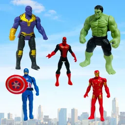 altoys Avengers Action Hero Toy Set for Kids | Superhero Action Figures Playset image 2