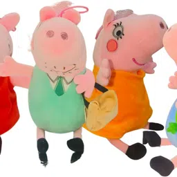 toyship Peppa Pig Family Plush Toy – Soft & for Kids - 21 cm (4 Toys Combo) - 21 cm-picture-40