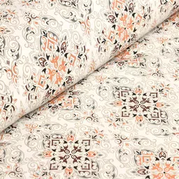 Kuber Industries Green & White 160 TC Cotton King Bedsheet with 2 Pillow Covers image 3