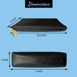 nyzel Women Black Cosmetic Bag image 4