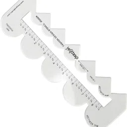 lecraft SCLOOP SCALE 4 IN 1 4IN1 SHAP CUTTING TOOL Stencil-picture-14