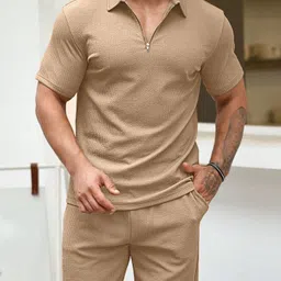 vogaan Tshirt Regular Shorts Co-ords Set image 5
