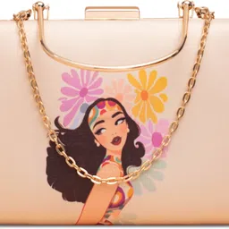 artklim Casual, Formal, Party Orange Clutch-picture-31