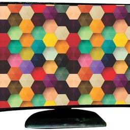 LoomStar DESKTOP COVER 3 SET 18.5 INCH for 18.5 inch Computer Monitor, Keyboard (8*18 Inch) and CPU (7.5*18*16 Inch) - 3 Pcs Computer Desktop Cover Set (18.5" Led + KeyBoard + CPU Cover) image 3
