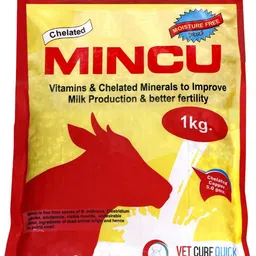 vet cure quick Mincu Chelated Mineral Mixture for Cow, Buffalo, Goat & Improve Milk Production Pet Health Supplements-picture-21