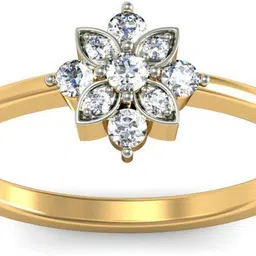 avsar AVR499YB 14kt Cubic Zirconia Yellow Gold ring-image-26