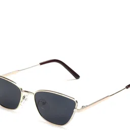 alfatoore UV Protection, Toughened Glass Lens, Riding Glasses Cat-eye Sunglasses (Free Size)-picture-37