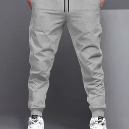 blive Men Night Suit Set Maroon, Grey Solid image 5