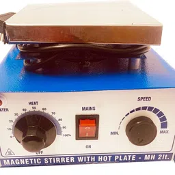 bexco Magnetic Stirrer 2 Ltr Magnetic Stirrer With Hot Plate Capacity 2 Ltrs Magnetic Agitator Lab Hot Plate image 1