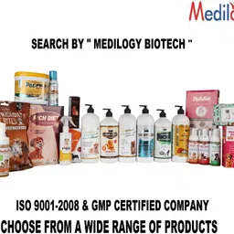 medilogy biotech Dog Shampoo Neem and Aloe Vera Anti-microbial, Anti-microbial, Anti-itching, Anti-fungal, Whitening and Color Enhancing Refreshing, Enchanting, Flowery, Fragrance Dog Shampoo image 5