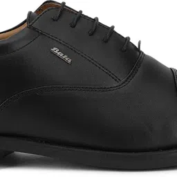bata Black Formal Shoes Oxford For Men image 5