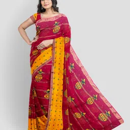 krishna nx Embellished Daily Wear Pure Cotton Saree image 2