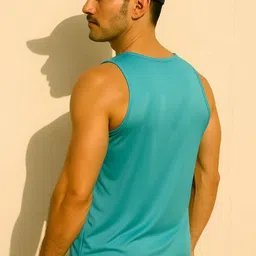 elite elegance apparel Pack of 3 Gym Wear Polyester Sando for Men – Sleeveless Top Men Vest image 4