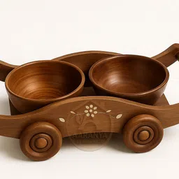 aaranyacrafts Tray, Bowl Serving Set-picture-15