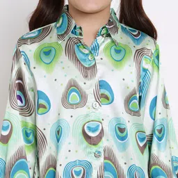 Readiprint Fashions Girls Conversational Printed Shirt With Palazzo image 2