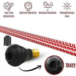 valuesphere Brass Tyre Valve Cap for Bike image 5