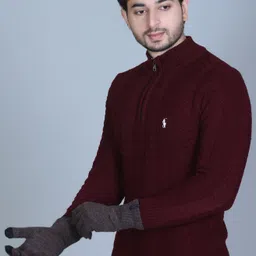 513 Solid Winter Men Gloves-picture-23