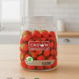 crown Plastic Fridge Container - 500 ml image 3