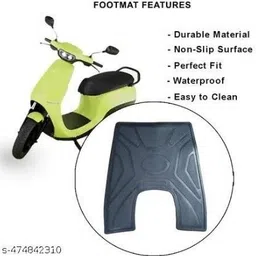 sanaacreation OLA S1 AIR FOOT MAT_04 Ola S1 Air Two Wheeler Mat image 2