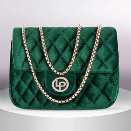 Women Green Shoulder Bag-image-16