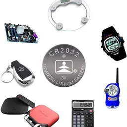 wanzhow Powerful Lithium Coin Cell CR2032 3v Computer Motherboard CMOS Cell Glucometer Battery image 3