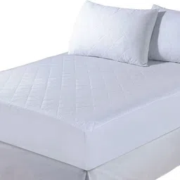 bagrastore Double Size Elastic Strap Cotton Mattress Cover-picture-27