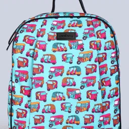 dressberry Small 8 L Backpack Quirky print double-pocket backpack with zippered closure-picture-26