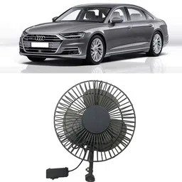 yuneik 12 Volt 6" Fan for Car, Jeep,Truck,Auto, Caravan, Boat, Buses Y14 Car Interior Fan-picture-12