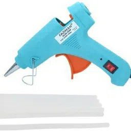 sbnwou 20 WATT (SKY BLUE) | 7MM 15 GLUE STICKS TRANSPARENT | Standard Temperature Corded Glue Gun-picture-35