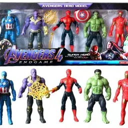 as toys Marvel Avengers Super Hero Action Figure Toy Set For Kids.-picture-18