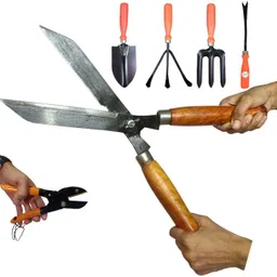 Home Gardening Combo Items,Grass , Branch Cutter, Trowel set Garden Tool Kit-image-32