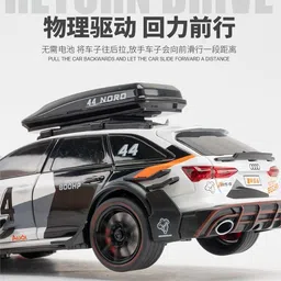 just craft 1:24 Au.di Rs6 Modified Vehicles Car Model Toys Alloy Diecast With Pull Back image 4