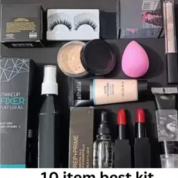 Valhalla face makeup set serum, fixer, concealer, puff, foundation etc.-picture-30