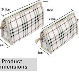 vyora Women White Cosmetic Bag image 2