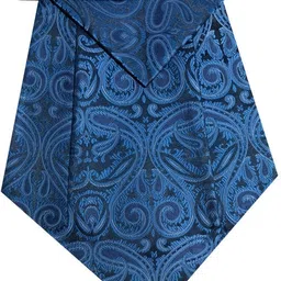 RIYASAT Paisley Cravat Ascot Tie for Men Self Tie Necktie and Pocket Square Cravat-image-12